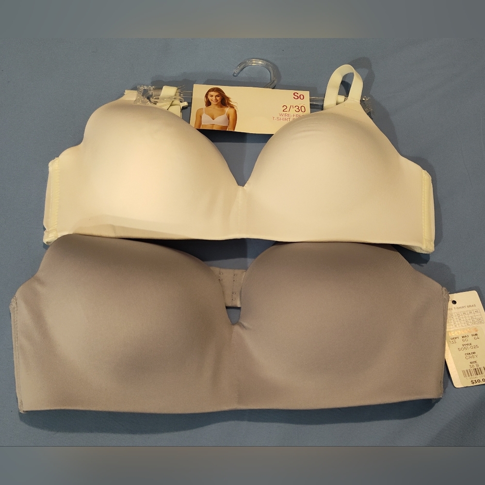 NWT! So Bra Set 38B